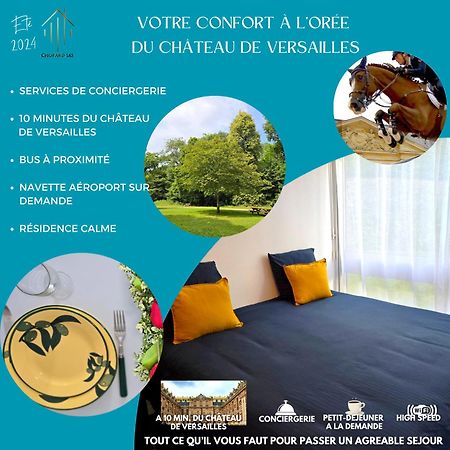 Sejour A 10 Minutes Du Chateau De Versailles Et 20 Minutes De Roland-Garros- Votre Suite Avec Lit King Size 勒谢奈 外观 照片