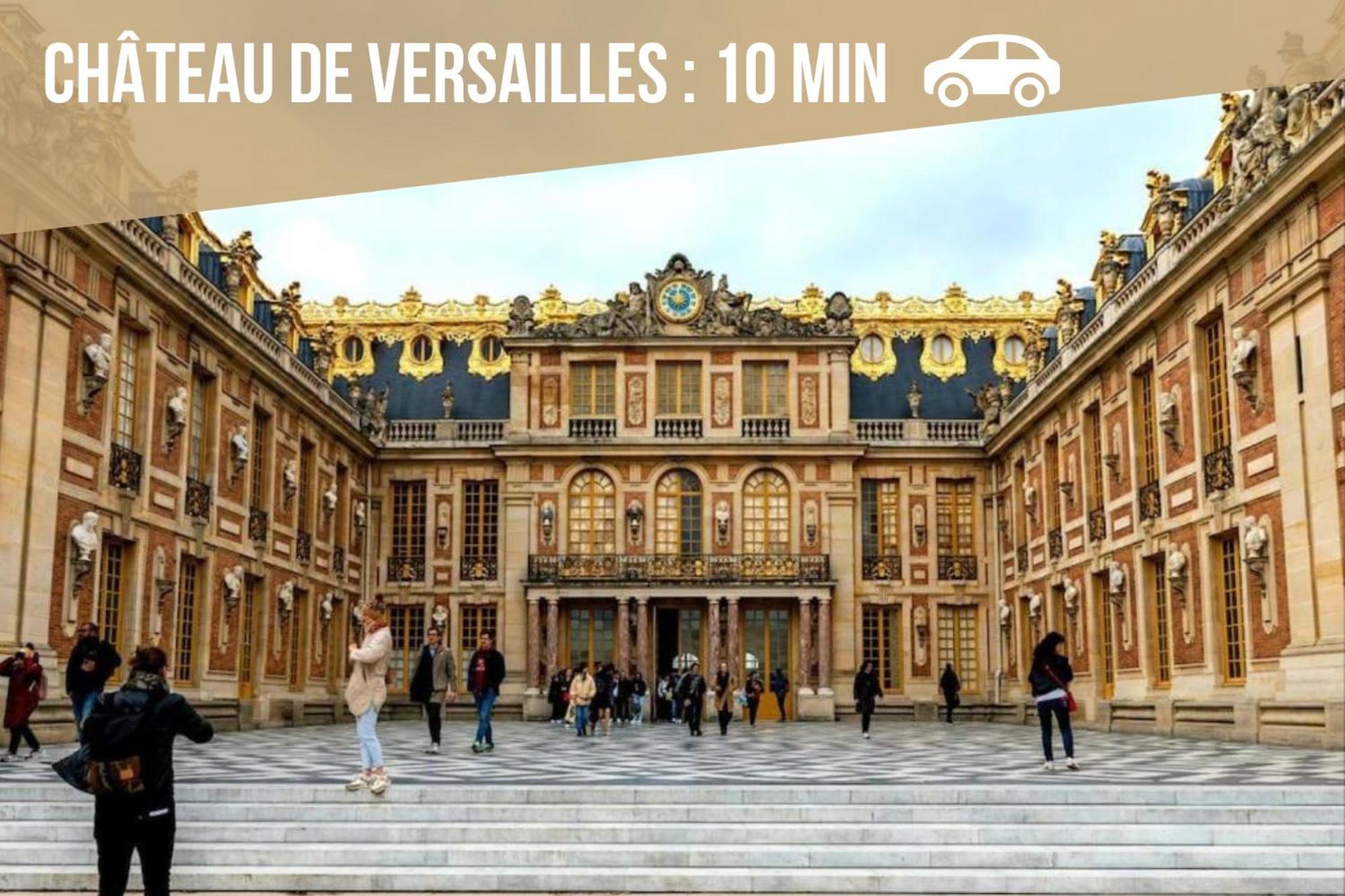 Sejour A 10 Minutes Du Chateau De Versailles Et 20 Minutes De Roland-Garros- Votre Suite Avec Lit King Size 勒谢奈 外观 照片